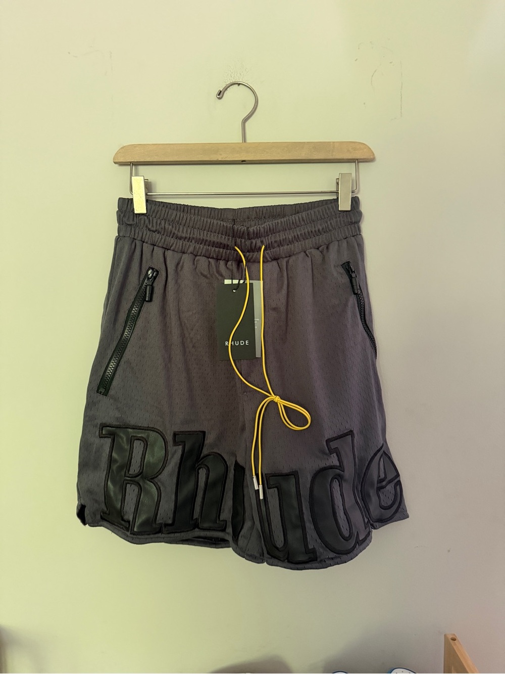 Rhude Logo Mesh Shorts